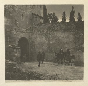 Kameramunka: Átjáró – Segovia, 1914. alkotó: J. Craig Annan