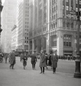 Lower Broadway, New York City, USA, XX. század