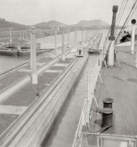 SS Orbita, Panama-csatorna, Panama, XX. század