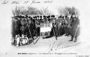 A Francia Idegenlégió 1. ezrede, Sidi Bel Abbes, Algéria, 1906
