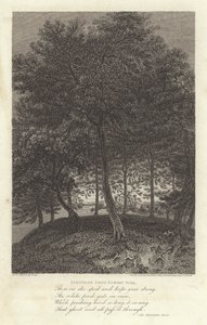 Robert Bloomfield, költő: Fakenham az Euston Parkból (metszet)