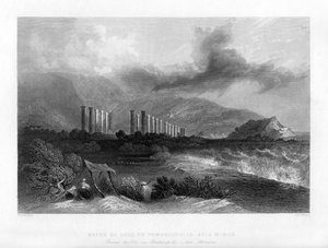 Soli vagy Pompeiopolis romjai, Törökország, 1841.