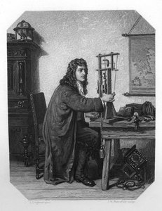 Christiaan Huygens, 17. századi holland matematikus, csillagász és fizikus, 1870 körül.
