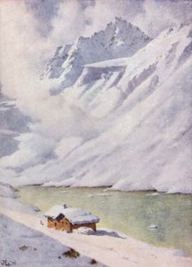 A lavina otthona