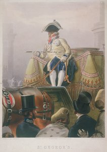 Mayfair kocsis, London, 1854