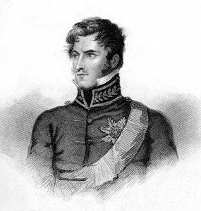 Lipót szász-coburg-saalfeldi herceg, XIX. alkotó: J. Hopwood