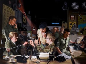 Hidegháborús bunker alkotó: J Hugh L Beattie