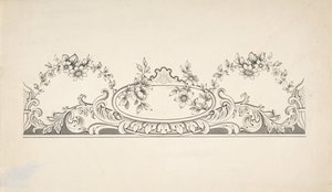 Paneldekorációs terv, 1828-40. alkotó: J Hulme