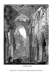 Tinterni apátság, 1843 alkotó: J. Jackson