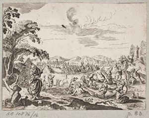 Illusztráció Adam Oleariushoz, „Perzsa Rosenthal, Schich Saadi leleményes költője […]”, Schleswig 1660 alkotó: J. Muller
