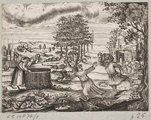 Illusztráció Adam Oleariushoz, „Perzsa Rosenthal, Schich Saadi leleményes költője […]”, Schleswig 1660 alkotó: J. Muller
