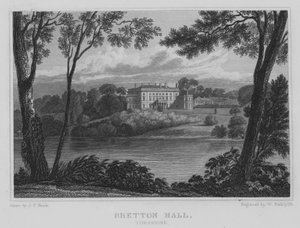Bretton Hall, Yorkshire (metszet)