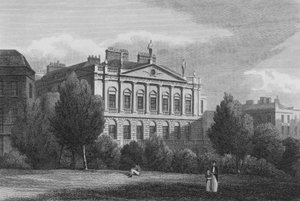 Earl Spencer háza, Green Park (metszet)