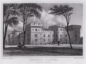 Enmore kastély, Somersetshire (metszet) alkotó: John Preston Neale