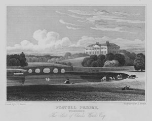 Nostell Priory, Yorkshire, Charles Winn székhelye, Esquire (metszet)