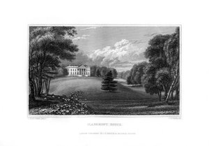 Claremont House, Esher, Surrey, 1829.