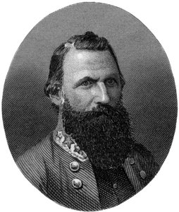James Ewell Brown Stuart, a konföderációs tábornok, 1862-1867. alkotó: J. Rogers