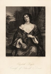 Elizabeth Bagot, vagy Mary, Falmouth és Dorset grófnője, Charles Berkeley felesége alkotó: J. Thomson