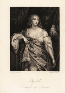 Lady Elizabeth Seymour, Somerset hercegnő, korábban Elizabeth Percy, Anna királynő örököse és barátja portréja