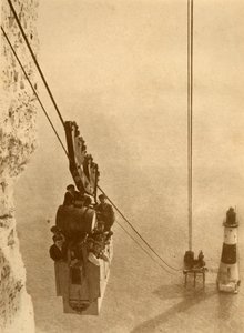 "The Lighthouse Builders", 1930. alkotó: J. Weston and Son