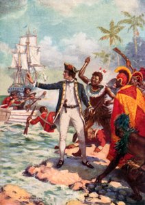 Cook kapitány halála, Hawaii 1779-ben alkotó: J. Williamson
