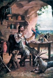 Robinson Crusoe (színes litó)