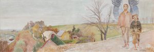 Angyal Tóbiással alkotó: Jacek Malczewski