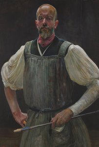 Önarckép alkotó: Jacek Malczewski