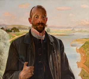 Önarckép alkotó: Jacek Malczewski