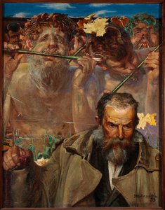 Egy dal története - Adam Asnyk portréja alkotó: Jacek Malczewski