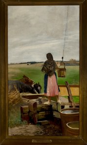 Lány a kútnál alkotó: Jacek Malczewski