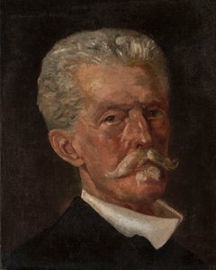 Férfi feje alkotó: Jacek Malczewski