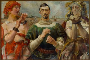 Lengyel Hamlet - Aleksander Wielopolski portréja alkotó: Jacek Malczewski