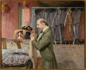 Életem - a triptichon középső része alkotó: Jacek Malczewski