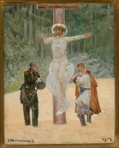 Kibékülés (Szimbolikus jelenet az 1863-as felkelésből) alkotó: Jacek Malczewski