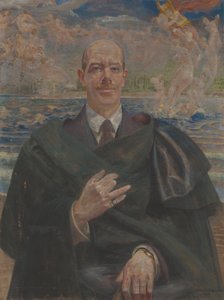 Alfred Biesiadecki portréja alkotó: Jacek Malczewski