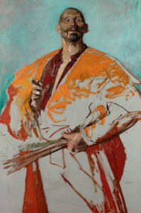 Leon Wyczółkowski portréja alkotó: Jacek Malczewski