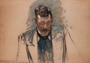 Ichnowski festő portréja alkotó: Jacek Malczewski