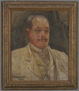 Férfi portréja alkotó: Jacek Malczewski