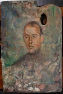 A művész fia, Rafał portréja alkotó: Jacek Malczewski