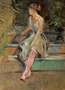 Egy lány tanulmánya alkotó: Jacek Malczewski