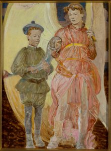 Tóbiás az angyallal alkotó: Jacek Malczewski