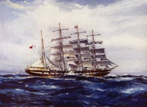 Clipper hajók: Medway (színes litho)