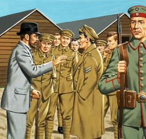 Azonosítatlan katonák alkotó: Jack Keay