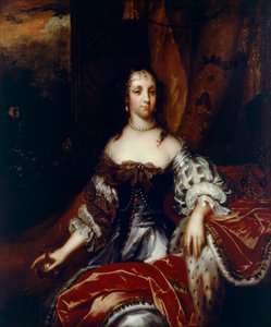 Braganzai Katalin királynő 1665 körül (olaj, vászon) alkotó: Jacob (attr. to) Huysmans