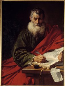 Szent Pál írás. Jacob Adriaensz Backer festménye (1608-1651) Ec. Hol.