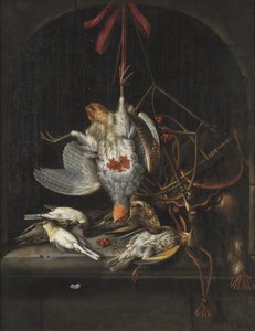 Döglött vadmadarak alkotó: Jacob Biltius
