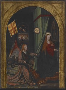 Angyali üdvözlet, 1508 körül (olaj, fa) alkotó: Jacob Cornelisz van Oostsanen