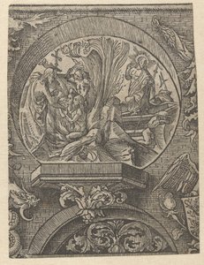 Krisztus mennybemenetele és feltámadása The Creed (sorozat címe) alkotó: Jacob Cornelisz van Oostsanen
