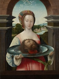 Salome Keresztelő János fejével, 1524